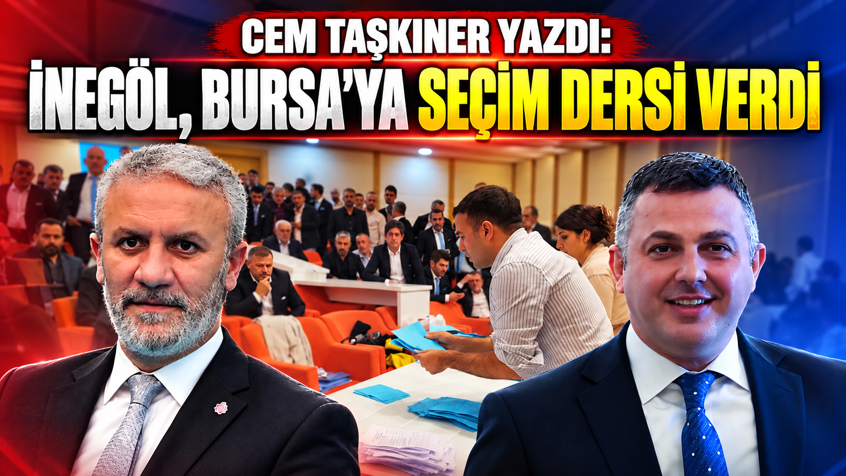 İNEGÖL, BURSA’YA SEÇİM DERSİ VERDİ