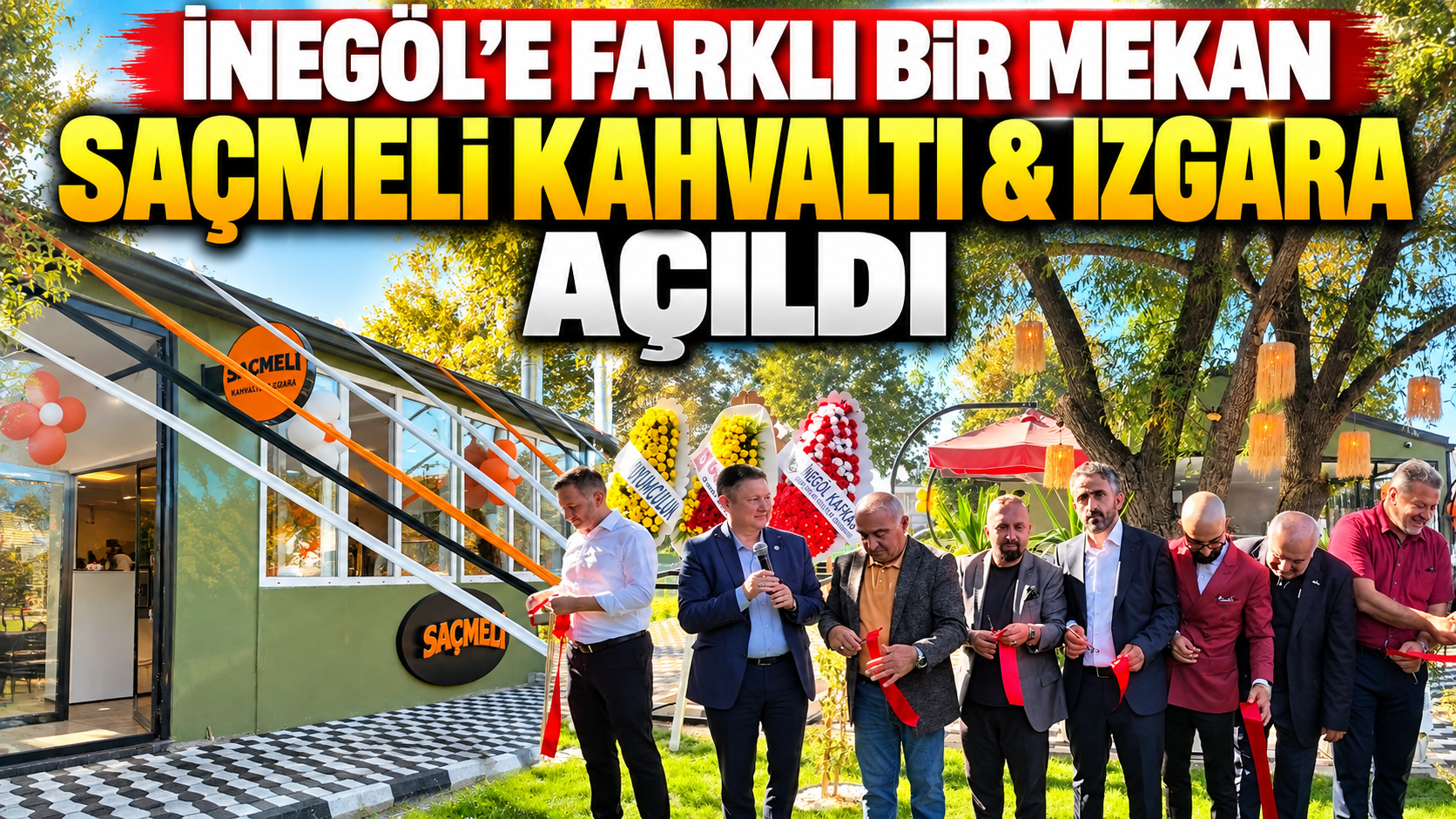 İnegöl’e farklı bir mekan Saçmeli Kahvaltı Izgara açıldı