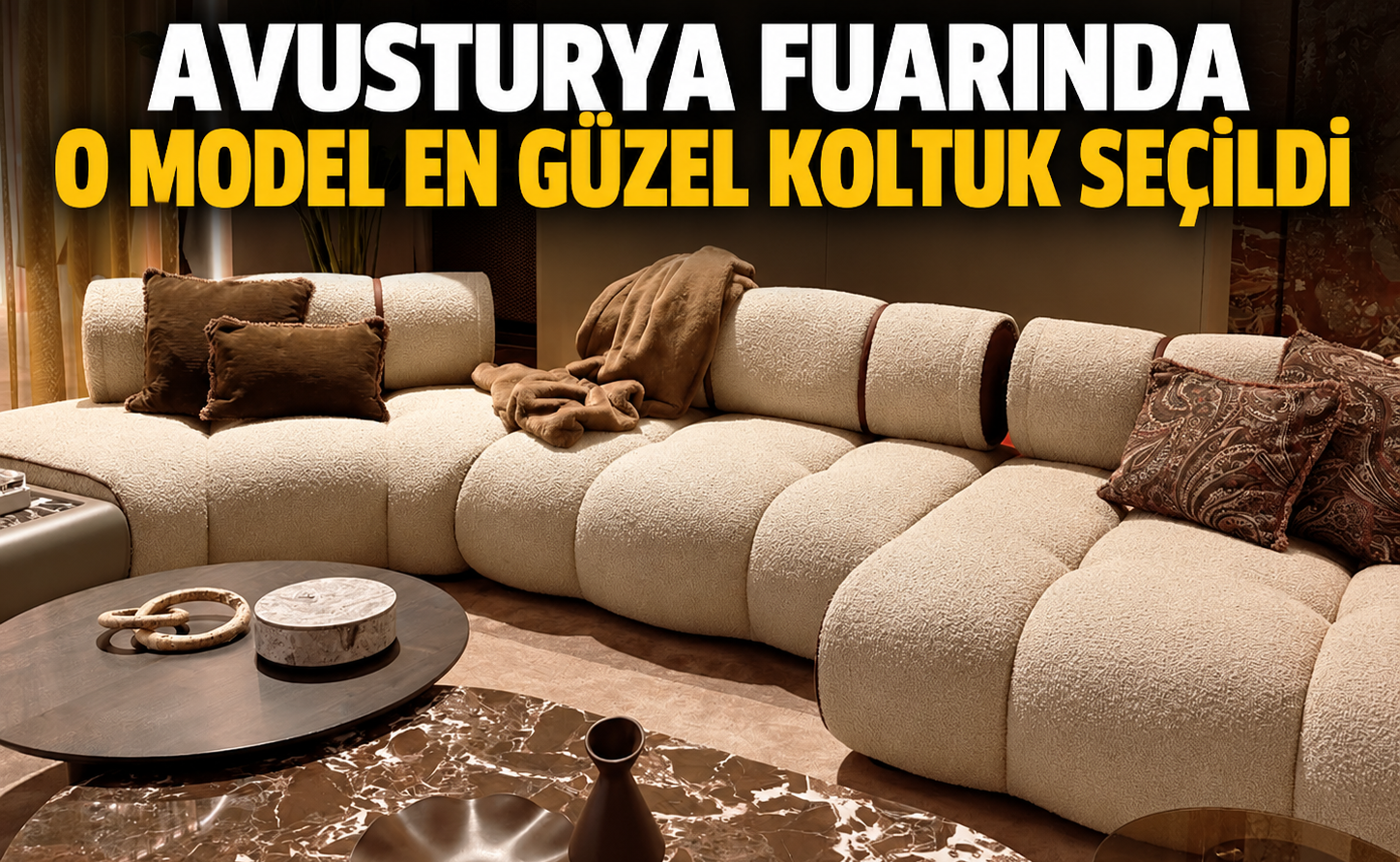 Avusturya Fuarının en güzel koltuğu seçildi