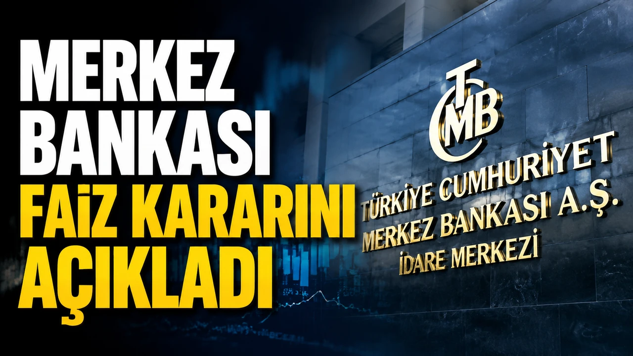 Merkez Bankası Faiz Kararını Açıkladı!